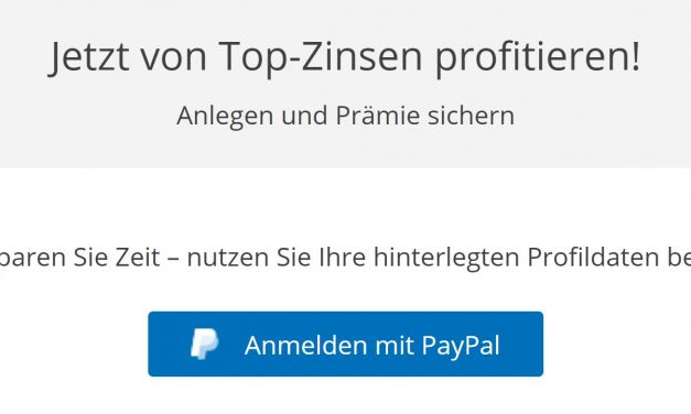 PayPal-Login macht Investieren jetzt noch einfacher