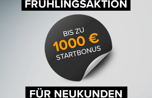 Solidvest Frühlingsaktion: Bis zu 1.000 EUR Bonus sichern!